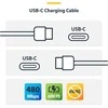 StarTech 3M Baltas USB-C Įkrovimo kabelis/60W MAITINIMO TIEKIMAS M/M TYPE-C