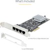 StarTech PR42GI-NETWORK-CARD/4-PORT 2.5G PCIE NETWORK CARD