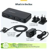 HUB USB StarTech STARTECH.COM 4-Port USB-C i USB-A Hub 5Gbps zasilanie własne 2-in-1 USB-C & USB-A kabelis hosta 1x USB-C 3x USB-A 1x BC 1.2