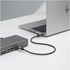 Kabelis USB StarTech USB4 50 cm USB-C 80 Gb/s Thunderbolt DisplayPort 2.1 240W Juodas (CC50CM80GUSB4CABLE)