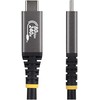Kabelis USB StarTech USB4 50 cm USB-C 80 Gb/s Thunderbolt DisplayPort 2.1 240W Juodas (CC50CM80GUSB4CABLE)
