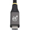 Kabelis USB StarTech USB4 50 cm USB-C 80 Gb/s Thunderbolt DisplayPort 2.1 240W Juodas (CC50CM80GUSB4CABLE)