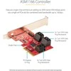 „StarTech SATA PCIE“ plokštė – 6 prievadų (6 GB/s) / PCIE SATA išplėtimo plokštė ASM1166