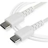 Kabelis USB StarTech USB-C - USB-C 1 m Baltas (RUSB2CC1MW)