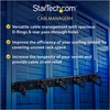 Startechcom StarTech 1U 19 "kabelių organizatorius su rankenomis (CABLVICERH)