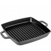 Staub grilio keptuvė indukcinė kvadratinė 33 cm grafito pilka