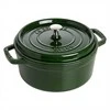 Zwilling Keptuvė - Staub Roaster Round 24cm 3.8L Ketaus Žalia