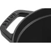Zwilling Keptuvė - Staub Ovali Keptuvė 41cm 12L Ketaus Emalis Juoda