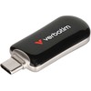 Pendrive Verbatim Plectra 128GB USB-C juodos spalvos 30225