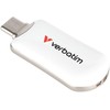 Pendrive Verbatim Plectra 256GB USB-C balta/baltas 30230