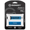 „Kingston IronKey“ klaviatūra 200 512 GB USB-A su AES šifravimu