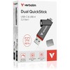 Verbatim Pendrive 512GB USB-A/USB-C Dual QuickStick 32042