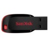 STICK 64GB USB 2.0 Sandisk Cruzer Blade juodas/red