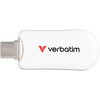 Atmintukas Verbatim Plectra 64GB USB-C, baltas, 30228