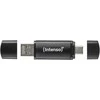 Intenso Flex Line 256 GB, USB-Stick - juodas, USB-C und USB-A