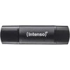 Intenso Flex Line 64 GB, USB-Stick - juodas, USB-C und USB-A