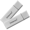 Pendrive Intenso Ultra Line 2 x 32GB pamięć USB USB Typu-A 3.2 Gen 1 (3.1 Gen 1) Sidabrinė