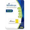 „MediaRange Color Edition“ 16 GB, USB atmintinė - balta/geltona, USB-A 2.0