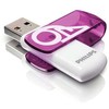 ATMINTINĖ Philips USB 2.0 64GB Vivid Edition Magic Violetinė