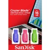 USB laikmena Sandisk Cruzer Blade 3x16 GB