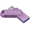 USB laikmena Sandisk Ultra Dual Drive Go 1 TB, levandų spalvos