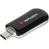 Pendrive Verbatim Plectra 512GB USB-C juoda/juodas 30227