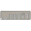 Supermicro MCP-260-00084-0N - Rack - I/O shield - Metal - Sidabrinis