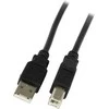 Synergy21 Kabelis USB, A(St) => B(St), 3,0m, USB2.0, Juodas, Premium, ,
