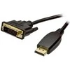 Synergy21 Kabelis Video DisplayPort 1.1 => DVI-D 24+1, ST/ST, 1,5m, Full HD 1920*1080@60hz, ,