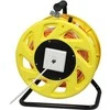 Synergy21 Kabeltrommel, CAT6A, 50m, CAT7A Rohkabel S-STP(S/FTP), mit 2x Buchsen RJ45(CAT6A), LSZH,