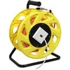Synergy21 Kabeltrommel, CAT6A, 50m, CAT7A Rohkabel S-STP(S/FTP), mit 1x Buchse/Stecker RJ45(CAT6A), LSZH,