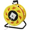 Synergy21 Kabeltrommel, CAT6A, 90m, CAT7A Rohkabel S-STP(S/FTP), mit 1x Buchse/Stecker RJ45(CAT6A), LSZH,