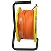 Synergy21 Kabeltrommel, CAT6A, 90m, CAT7A Rohkabel S-STP(S/FTP), mit 1x Buchse/Stecker RJ45(CAT6A), LSZH,