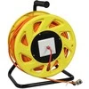 Synergy21 Kabeltrommel, CAT6A, 90m, CAT7A Rohkabel S-STP(S/FTP), mit 2x Buchsen RJ45(CAT6A), LSZH,