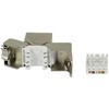Synergy21 Keystone, Modul, TP-Buchse(RJ45), CAT6A, 500MHz, Short, mit Kabelklemme