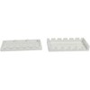 Synergy21 Keystone, Modulträger, Patchpanel für 6x TP-Modul, Aufputz, baltas(ABS)