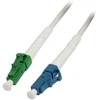 Synergy21 LWL-1-Faser-Patchk. 1,0mtr.LC-LC(APC), 9/125u, Schrägschliff, G657.A2