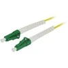 Synergy21 LWL-1-Faser-Patchk. 10mtr.LC(APC)-LC(APC), 9/125u, OS2, G657A2, AD=2mm, flexible Knickschutztülle