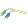 Synergy21 LWL-1-Faser-Patchk. 1,0mtr.SC-SC(APC), 9/125u, OS2, G657A2, AD=2mm, flexible Knickschutztülle