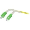 Synergy21 LWL-1-Faser-Patchk. 1,0mtr.SC(APC)-SC(APC), 9/125u, OS2, G657A2, AD=2mm, flexible Knickschutztülle