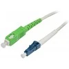 Synergy21 LWL-1-Faser-Patchk. 2mtr.LC-SC(APC), 9/125u, Schrägschliff, G657.A2