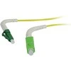 Synergy21 LWL-1-Faser-Patchk. 3mtr.LC(APC)-SC(APC), 9/125u, OS2, G657.A2, AD=2mm, flexible Knickschutztülle