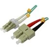 Synergy21 LWL-2-Faser-Patchk. 0,5mtr.LC-SC, 50/125um,OM3, AD=2mm