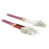 Synergy21 LWL-2-Faser-Patchk. 1,0mtr.LC-SC, 50/125um,OM4, AD=3mm,