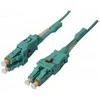 Synergy21 LWL-2-Faser-Patchk. 15mtr.LC-LC, 50/125um,OM3, Uniboot(drehbar), Push/Pull, AD=2mm,