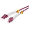 Synergy21 LWL-2-Faser-Patchk. 2mtr.LC-LC, 50/125um,OM4, AD=2mm, flexible Knickschutztülle,