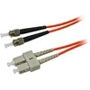Synergy21 LWL-2-Faser-Patchk. 2mtr.ST-SC, 50/125um,OM2, AD=3mm