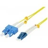 Synergy21 LWL-2-Faser-Patchk. 5mtr.LC-SC, 9/125um, OS2, AD=2mm, flexible Knickschutztülle, G657.A2,