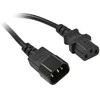 Synergy21 Netzkabel 230V Kaltgeräte IEC-C13(Buchse)/Kaltgeräte IEC-C14(Stecker), 0,5m