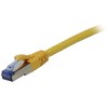 Synergy21 Patch cable RJ45 - CAT6A 500Mhz - 5m - yellow - S-STP(S/FTP) - AWG27 - LSZH -